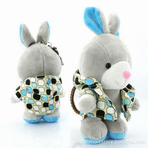 Cute Rabbit Design Dual USB Power Banks for Samsung S4/iPad/iPhone/MIDs/PDA, 5,200mA Capacity